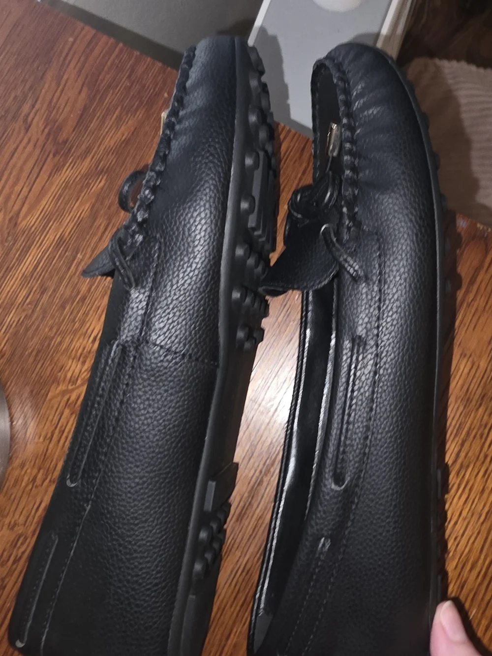 Women's MK Michael Kors Sz 9 Black Slip On Flats - Worn Once!